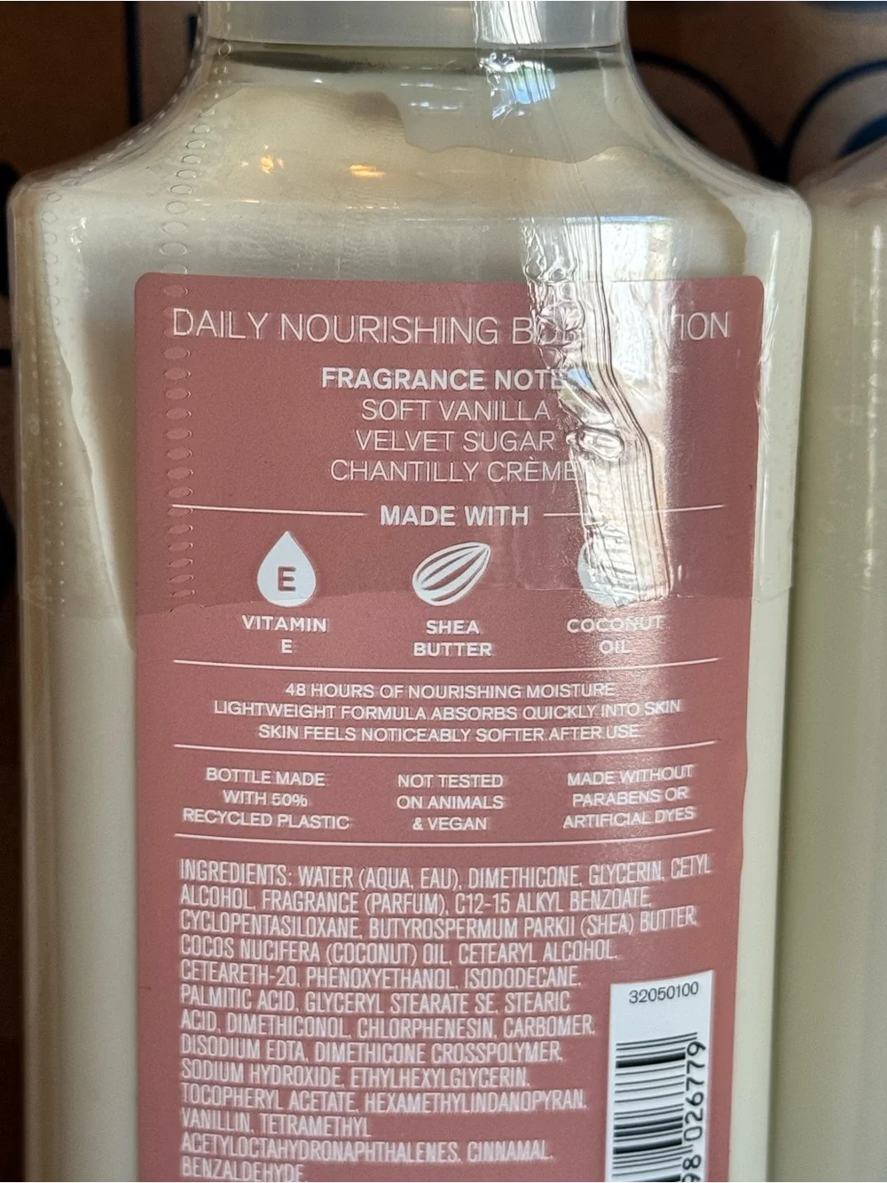 NEW B&BW (2) Sealed Wrapped In Vanilla Body Lotion with 48 hour moisture